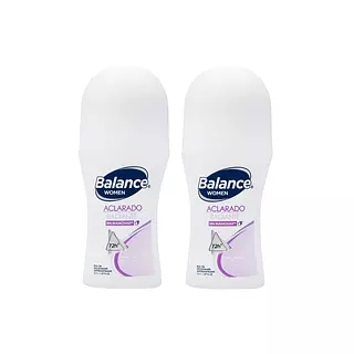 Desod Balance Women Rollon 50ml*2 Aclarado