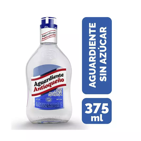 Aguardiente Antioqueño Sin Azúcar 375ml