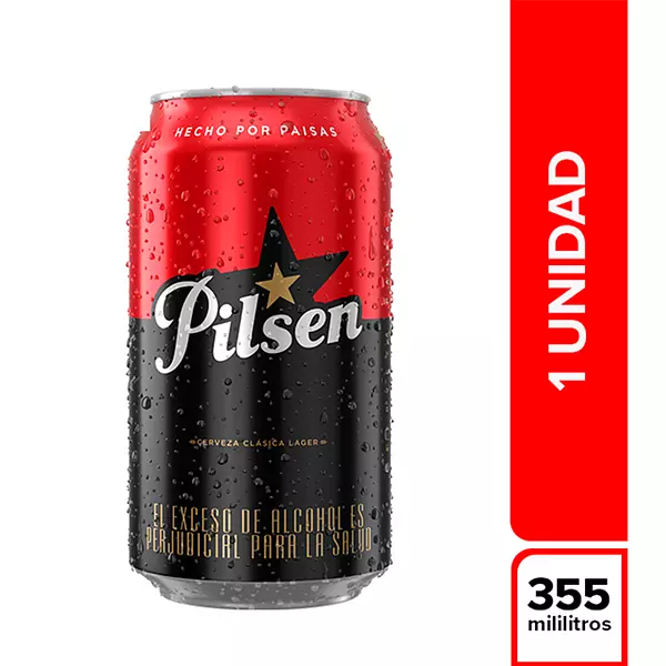 Cerveza Pilsen Lata 330ml