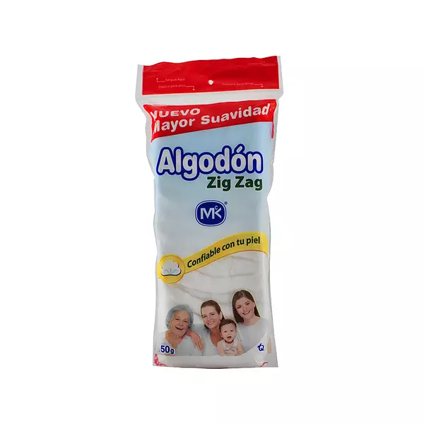 Algodón M K Zic Zag x 50gr