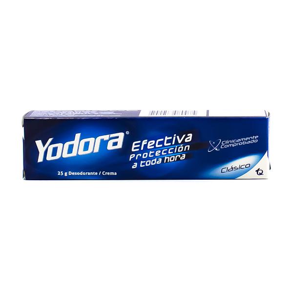Desodorante Yodora X 25gr Crema Tubo
