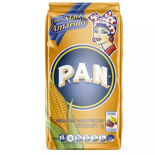 Harina Pan Amarilla 1000g