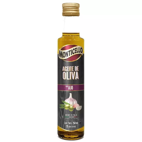 Aceite de Oliva con Ajo Monticello 250ml