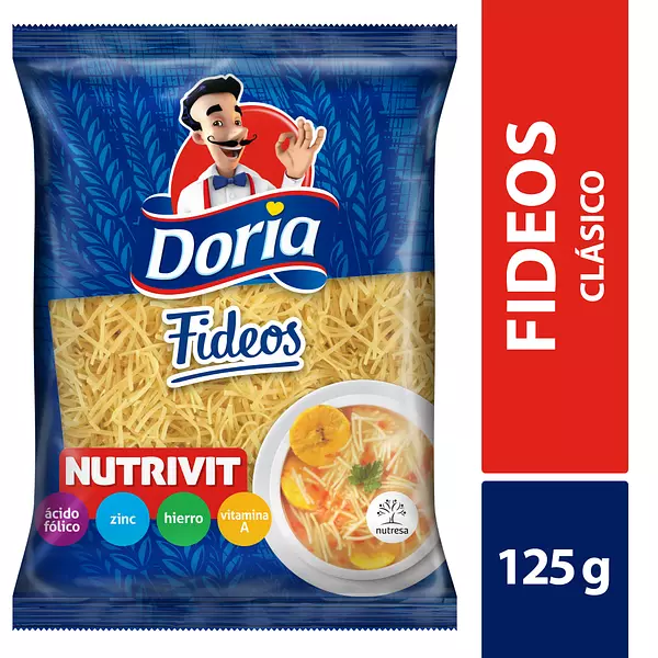 Pasta Doria x 125gr Fideos