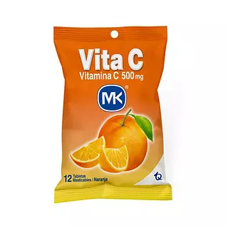 Vitamina C de M K 12und Naranja