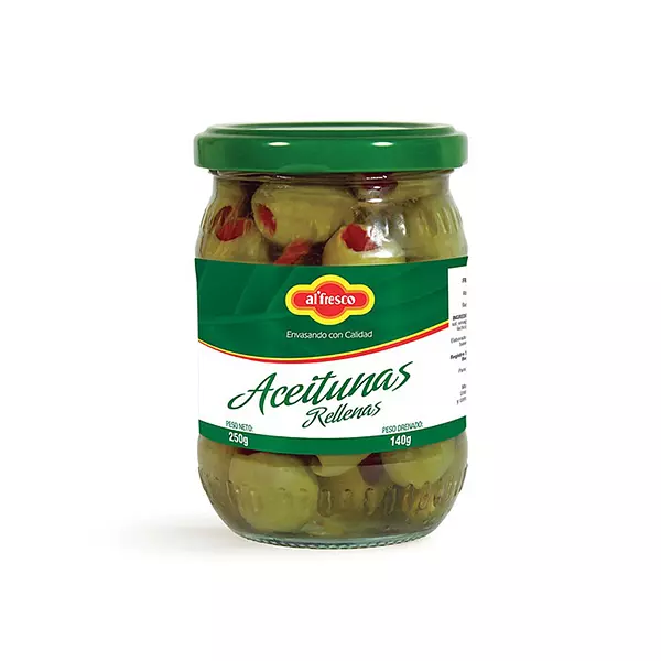 Alfresco Aceitunas Rellena 250gr