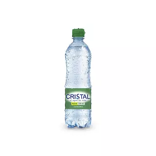 Agua Cristal con Gas Pet 600ml