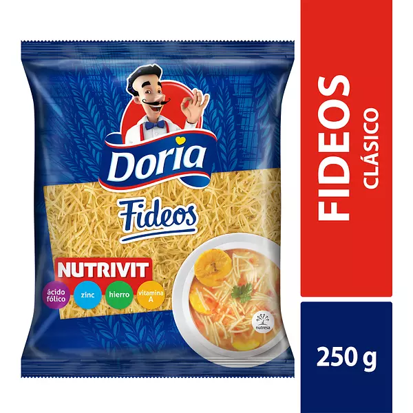 Pasta Doria x 250gr Fideos