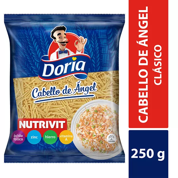 Pasta Doria x 250gr Cabello de Angel