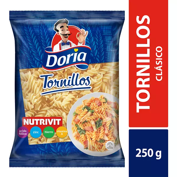 Pasta Doria x 250gr Tornillo