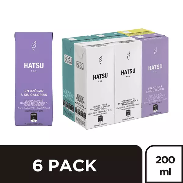 Te Hatsu Multisabor 6*200ml