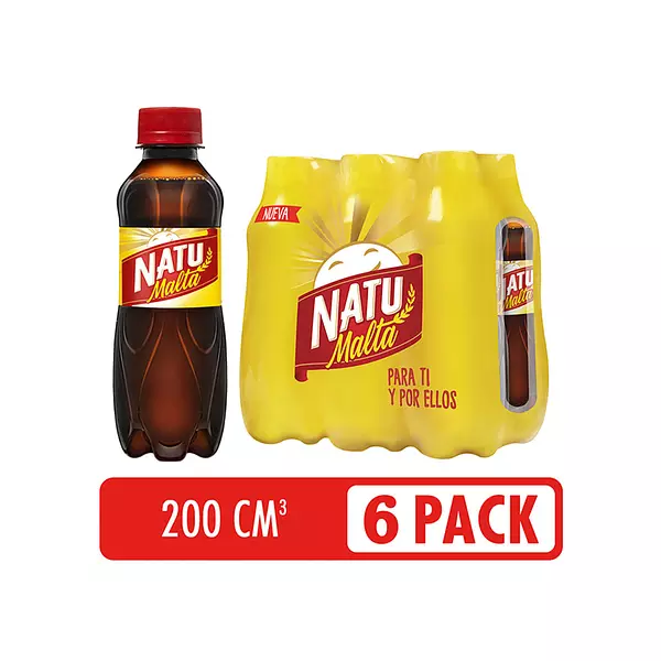 Natu Malta Pet 6*200ml