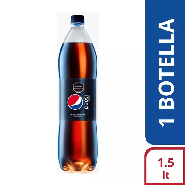 Gaseosa Pepsi Cero Azucar 1.5 L