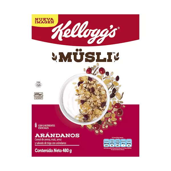 Kelloggs x 300gr Musli Cosecha Roja