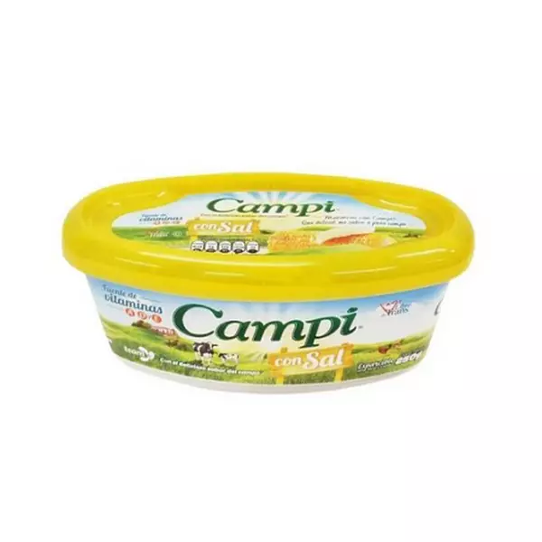 Margarina Campi con Sal Pague 225g Lleve 250g