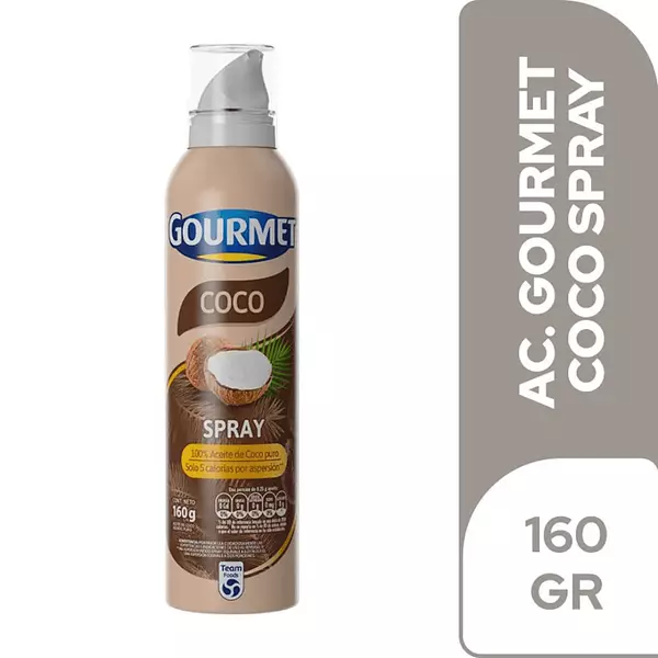 Aceite Gourmet Coco Spray 160ml