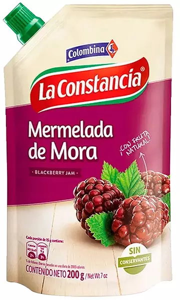 Mermelada de Mora La Constancia 200g