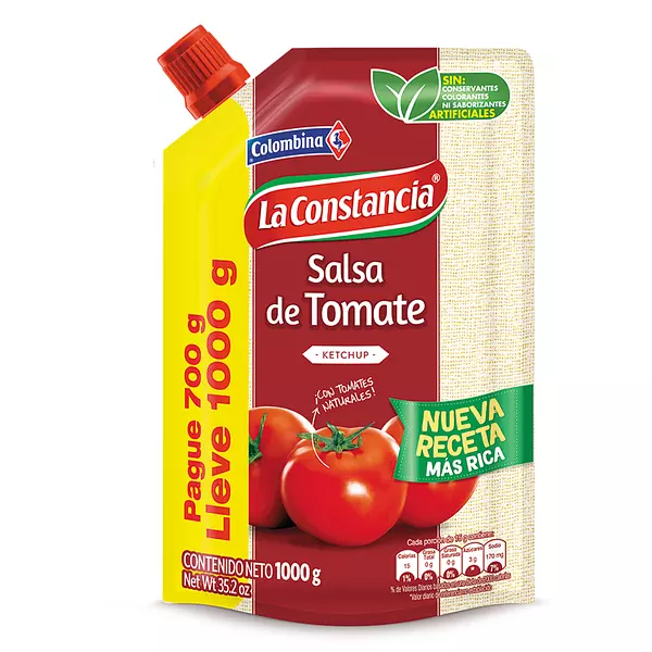 Salsa de Tomate La Constancia 1000g