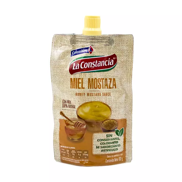 Miel Mostaza La Constancia 100g