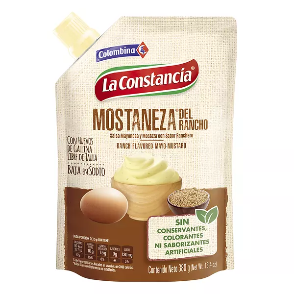 Mostaneza del Rancho La Constancia 380g