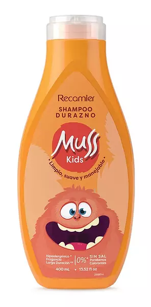 Shampoo Muss Kids Durazno 400ml