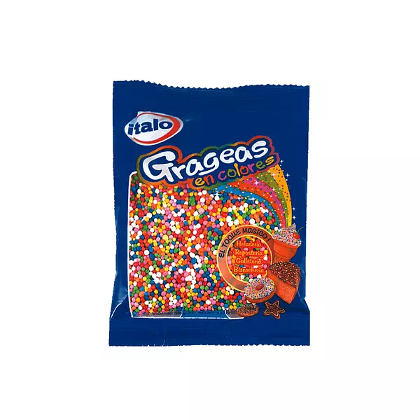 Grageas de Colores Italo 125g