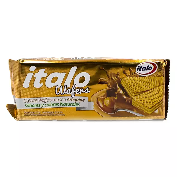 Galleta Italo Wafers Arequipe 117g