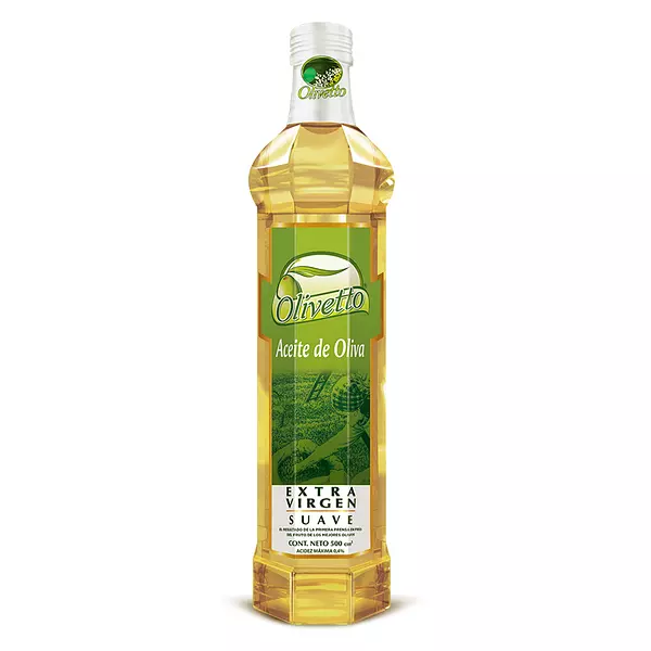 Aceite de Oliva Oliveto Suave Pet 500ml