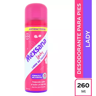 Talcos de Aerosol Mexana 260ml Lady