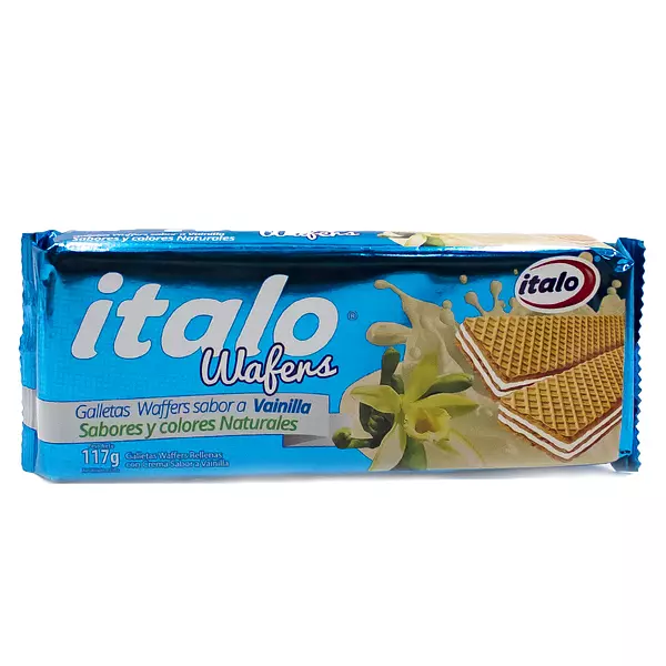 Galleta Italo Wafers Vainilla 117g