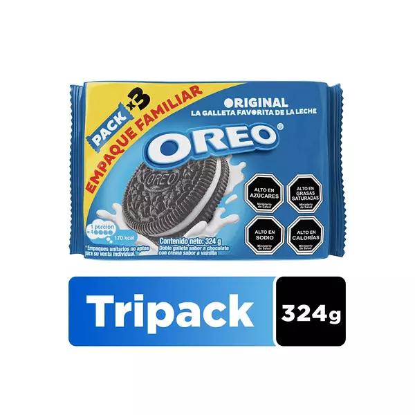 Galleta Oreo Original 324g