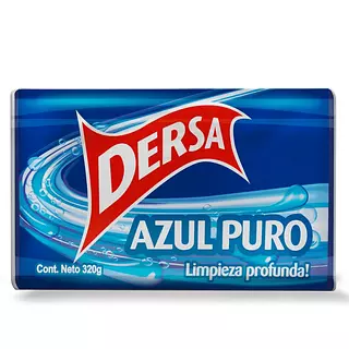 Jabon Dersa Azul Puro + Bicarbonato 320g