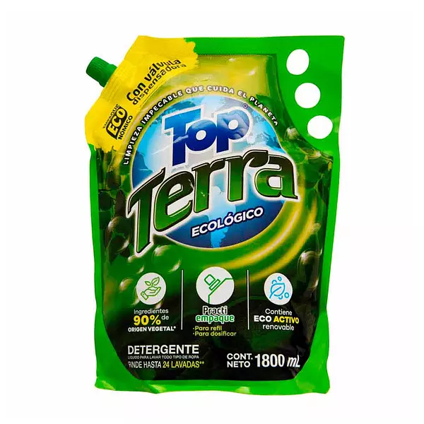 Detergente Top Terra Doypack 1800ml