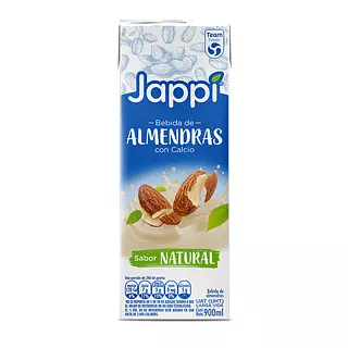 Bebida de Almendra Jappi Natural 900ml
