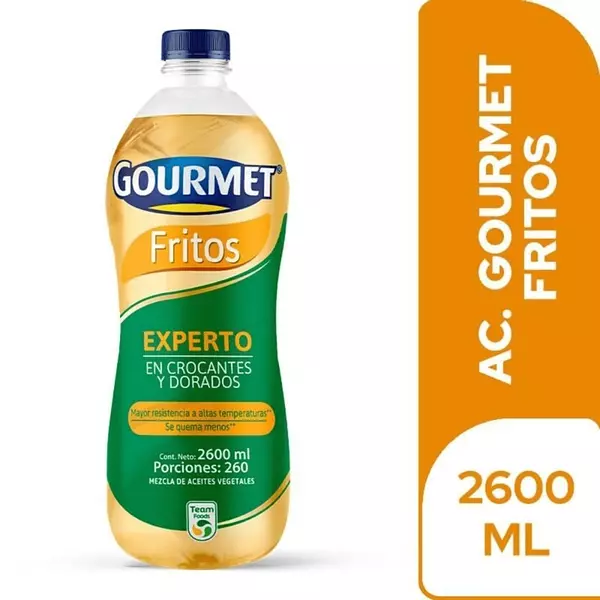 Aceite Gourmet Fritos Experto 2600ml