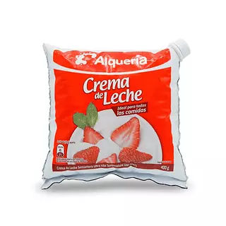 Crema de Leche Alqueria Semientera 400g