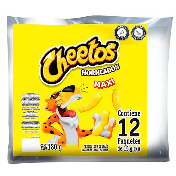 Pasabocas Cheetos Horneados 12*15g