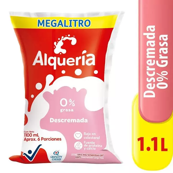 Leche Alqueria Descremada 1100ml