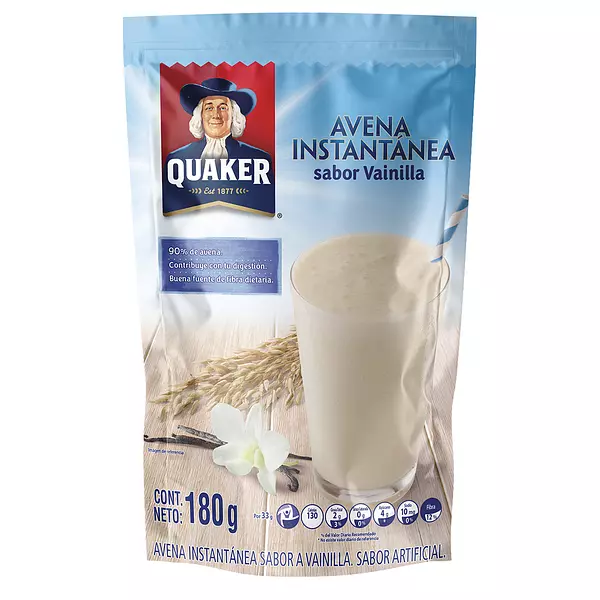 Avena Instantanea Quaker Vainilla 180g