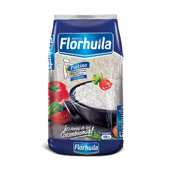 Arroz Flor Huila Platino 1000g