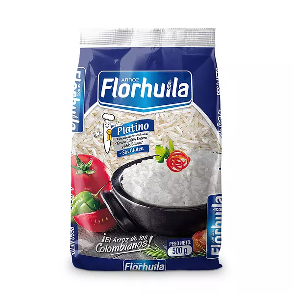 Arroz Flor Huila Platino 500g