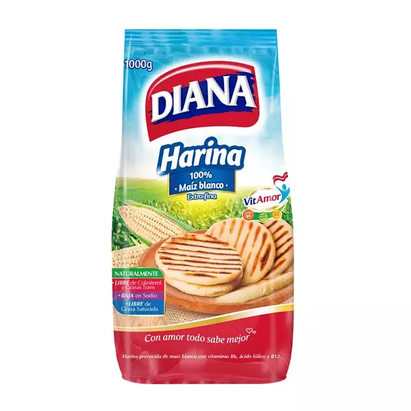 Harina de Maiz Bl Diana 500g