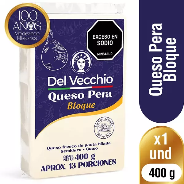 Queso del Vecchio Pera Bloque 400g