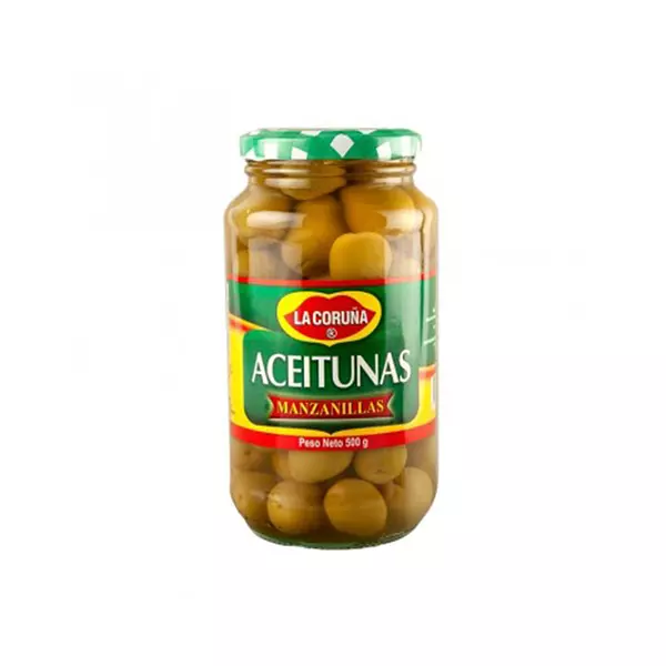 La Coruña 500gr Aceitunas Manzanilla