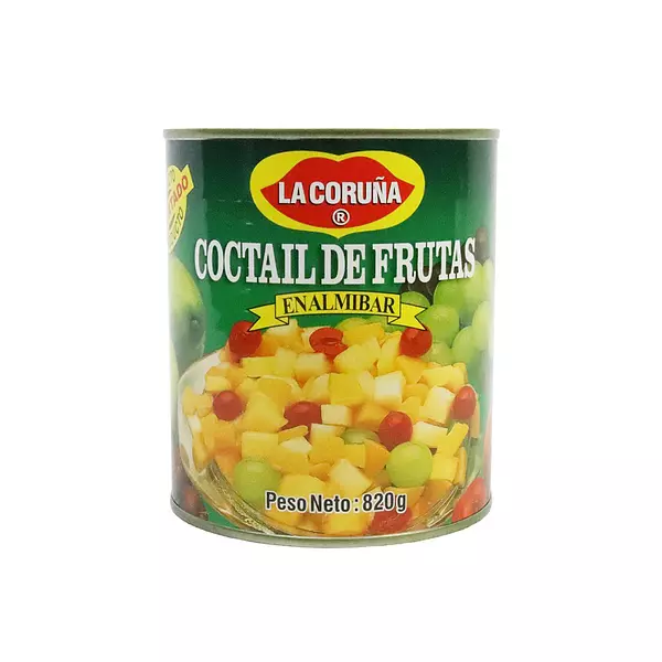 La Coruña x 820gr Coctel de Frutas