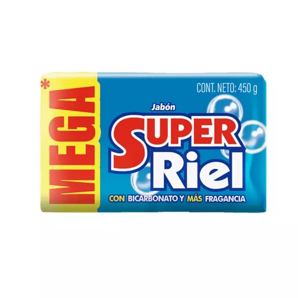 Jabon de Barra Super Riel 450g