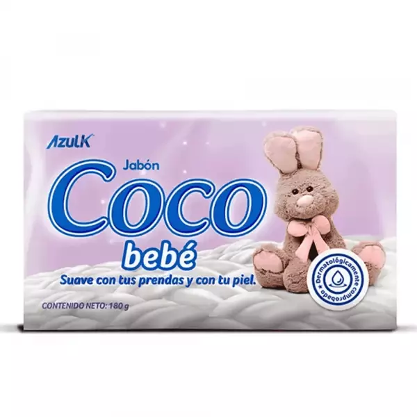 Jabon de Barra Coco Bebe 3*180g