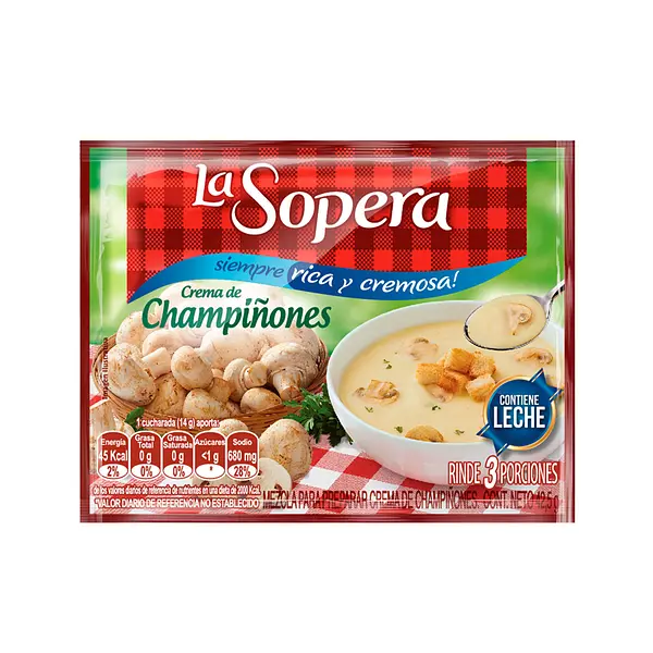 Sopera 3 Por Crema Champ