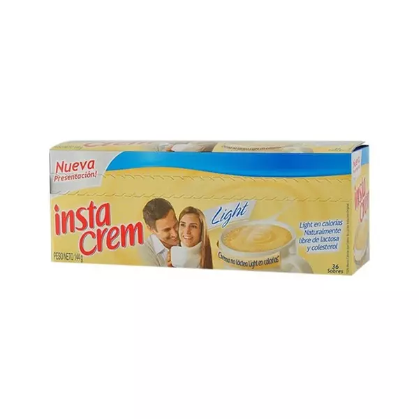 Crema Insta Crem Ligth x 144gr x 36 Sobres