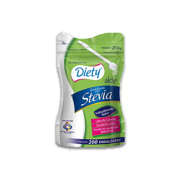 Endulzante Aldy con Stevia Doypack 200g